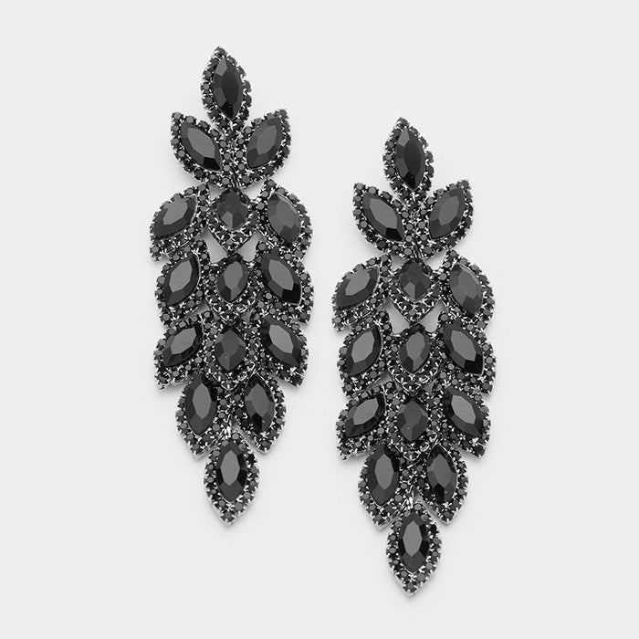 Louis Vuitton Crystal & Resin Float Your Boat Earrings - Black, Brass Drop,  Earrings - LOU738136