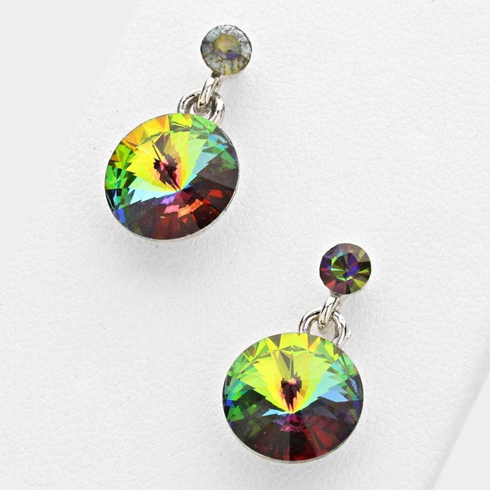 Little Girls Multi-Color Dangle Earrings