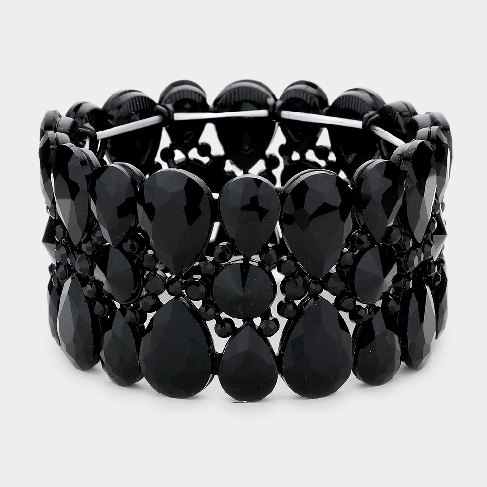 Black Rutilated Quartz Bracelet – Tina Crystals