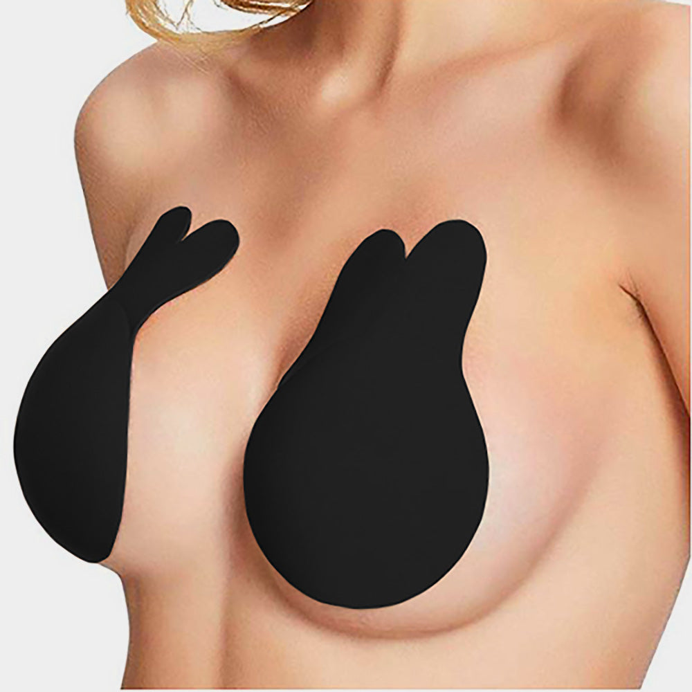 Silicone Adhesive Push Up Strapless Bra Invisible Backless Sticky Bra With  Nipple Covers For Women