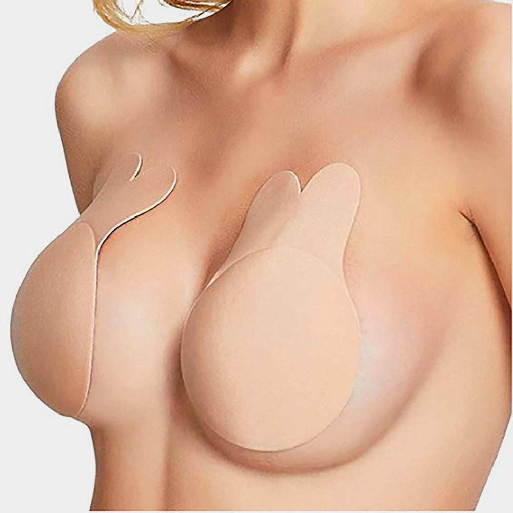 Strapless Bra for Big Busted Women - Sticky Bra Push Up Invisible